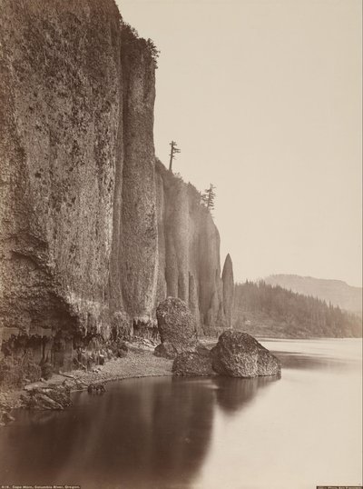 Cape Horn, Columbia River, Oregon by Carleton E. Watkins